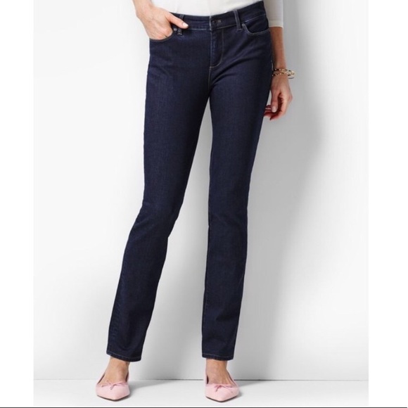 talbots flawless slim ankle jeans